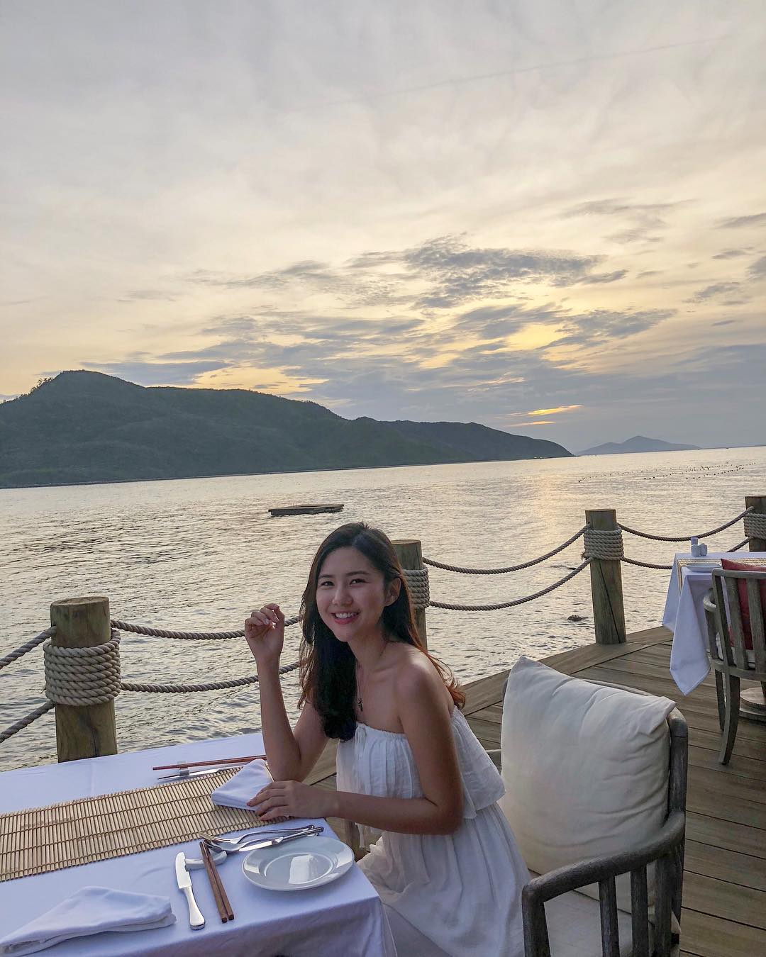 Hoàng hôn lãng mạn tại An Lâm Retreat Ninh Vân Bay