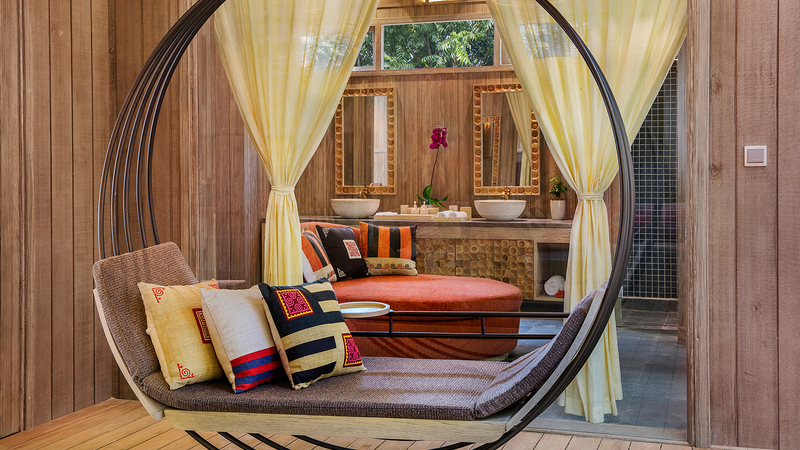 Không gian phòng ngủ sang trọng tại An Lâm Retreat Ninh Vân Bay