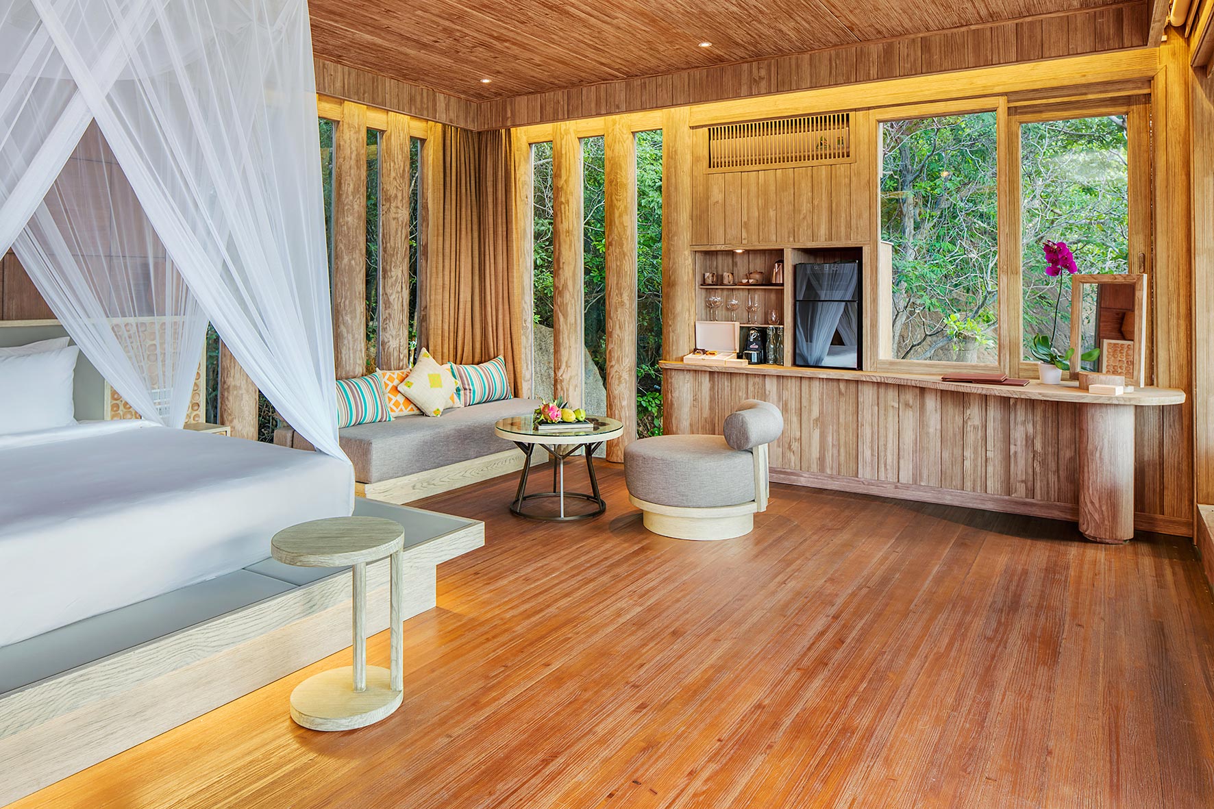 Hoạt động yoga và thiền tại An Lâm Retreats Ninh Vân Bay