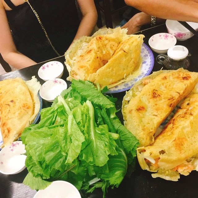 Bánh xèo ngon Sài Gòn