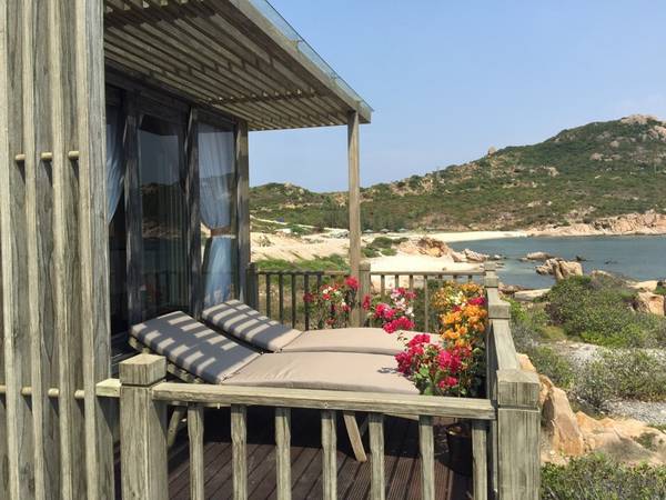 Toàn cảnh Anami Resort khách sạn Bình Ba bãi Chướng
