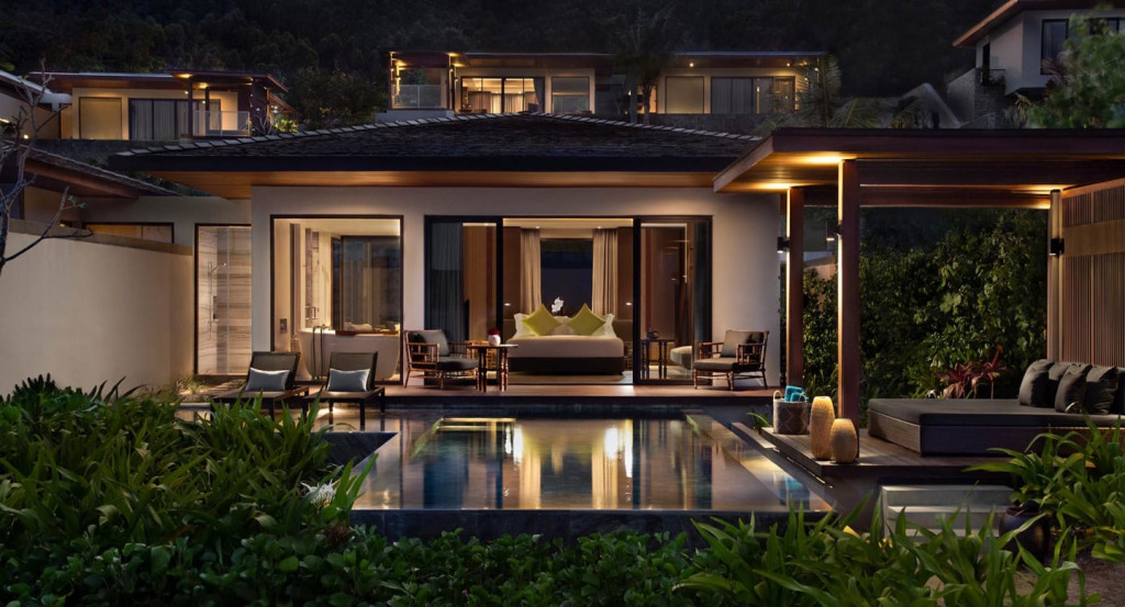 Không gian villa tại Anantara Quy Nhơn Villas