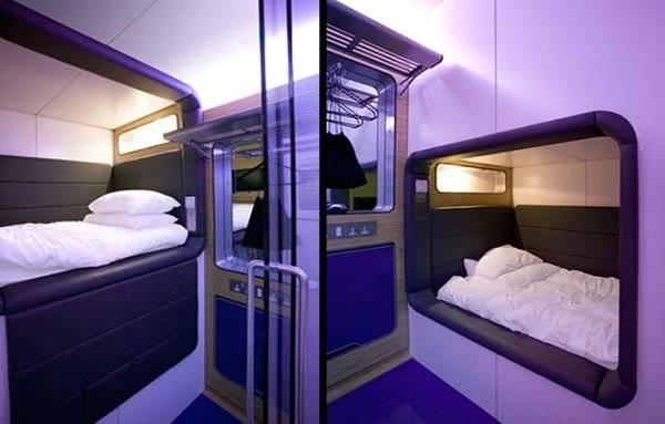 Thiết kế thông minh của buồng ngủ hiện đại Yotel tại Anh