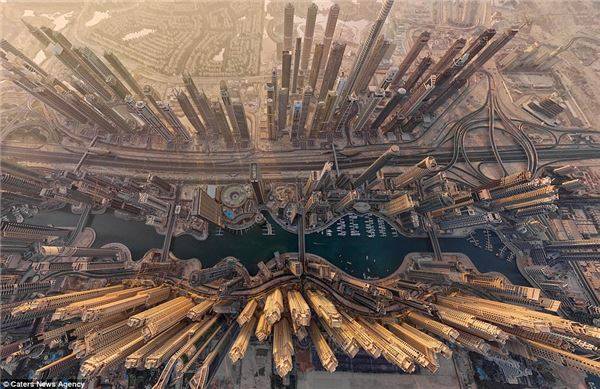 Thành phố Dubai trong bộ ảnh panorama