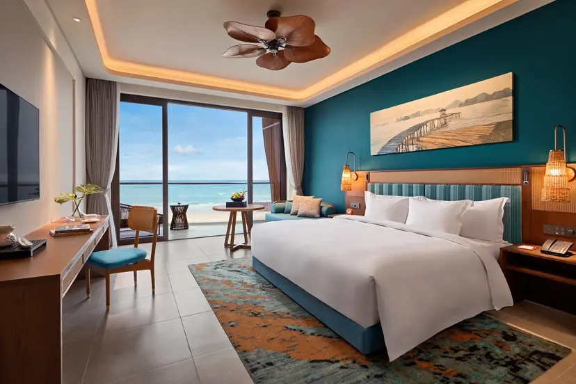 Điểm nhấn độc đáo của bộ quạt trần hình dạng quạt nan tay