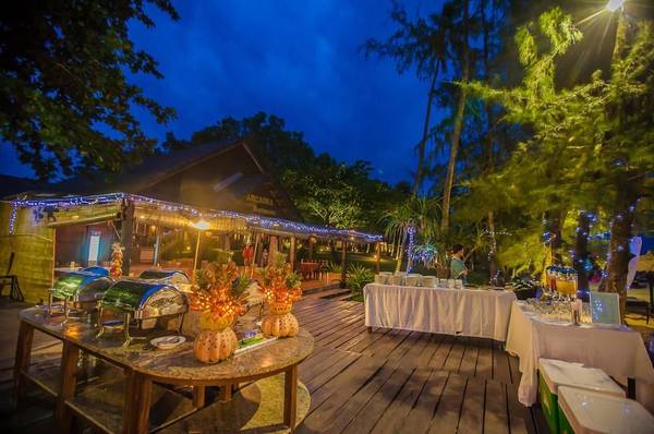 Không gian nhà hàng tại Arcadia Phú Quốc