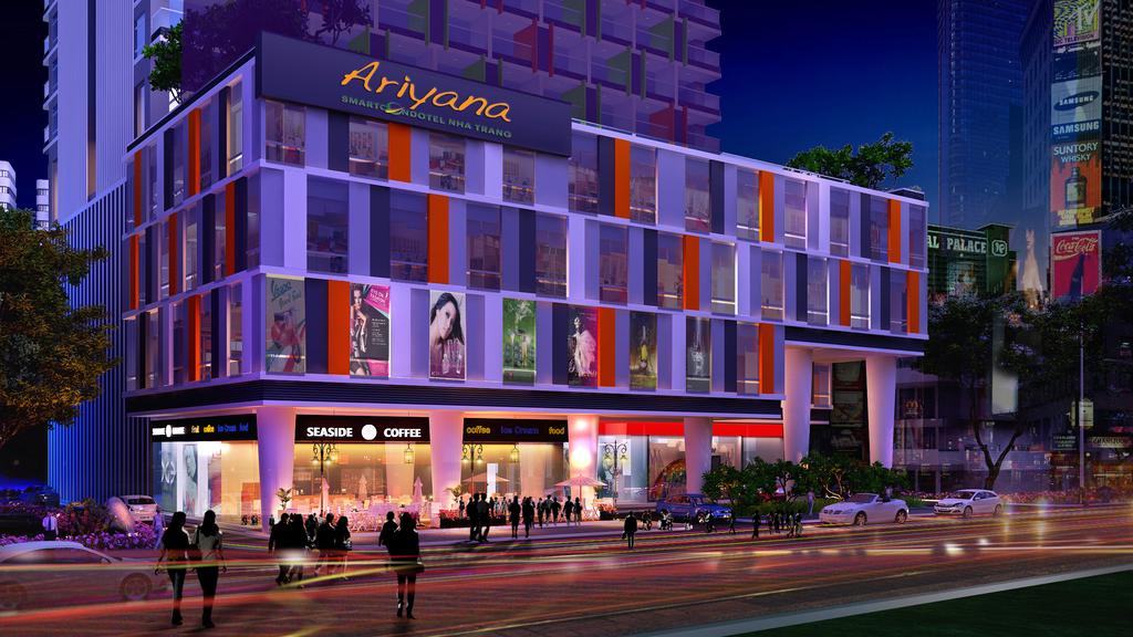 Ariyana SmartCondotel Nha Trang vị trí trung tâm phố biển