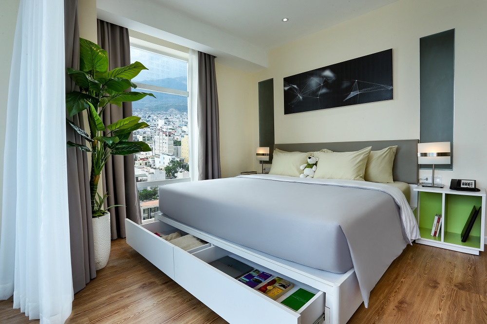 Thiết kế căn hộ studio hiện đại tại Ariyana Nha Trang