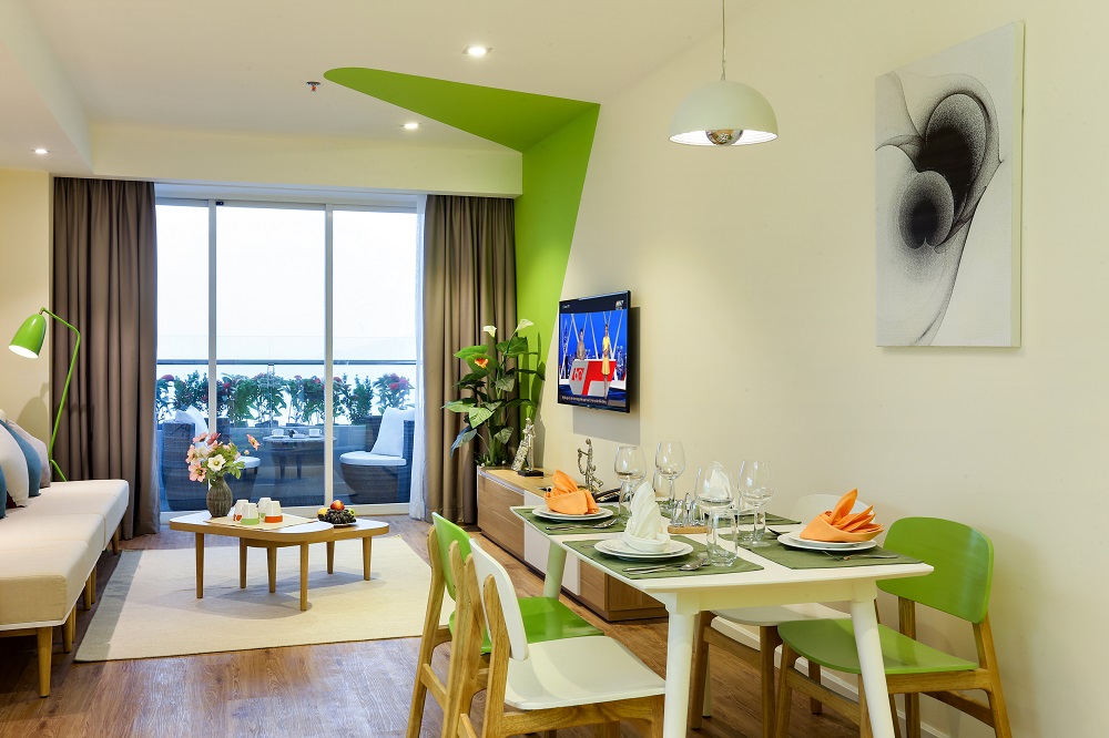 Trang thiết bị bếp đầy đủ tiện nghi cho gia đình