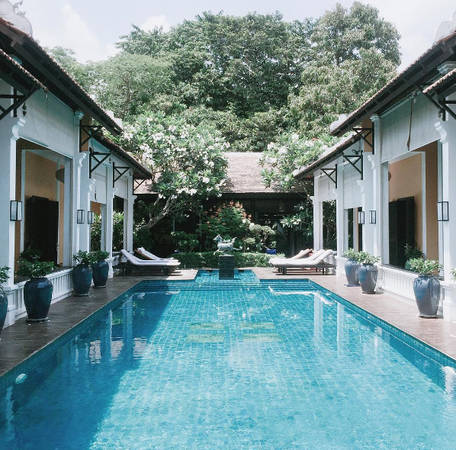 Không gian resort gần Sài Gòn La Maison De Campagne