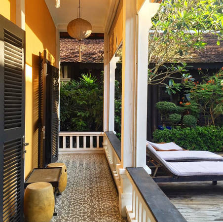 Khu vườn resort gần Sài Gòn La Maison De Campagne