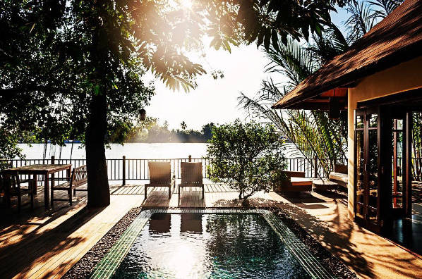 Hồ bơi resort gần Sài Gòn An Lâm