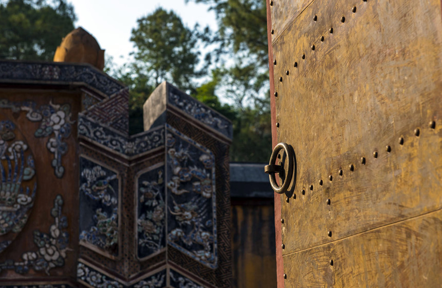 Không gian cung phi lăng Tự Đức Huế