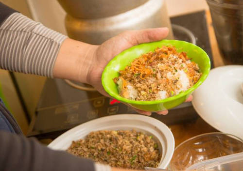 Xôi cá rô đồng trong ẩm thực Hà Nội