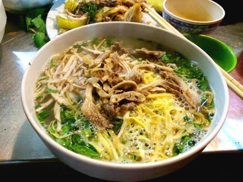Bún thang trong ẩm thực Hà Nội