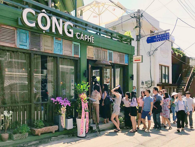 Cộng cà phê Seoul - quán Việt xuất khẩu tại Hàn Quốc