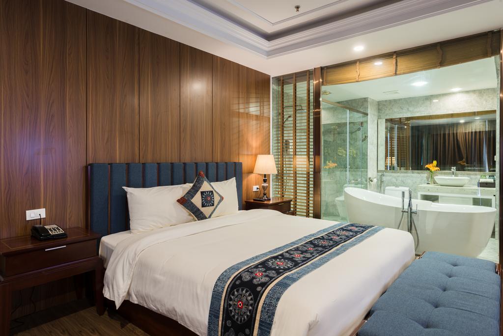 Nội thất phòng Khách sạn Bamboo Sapa