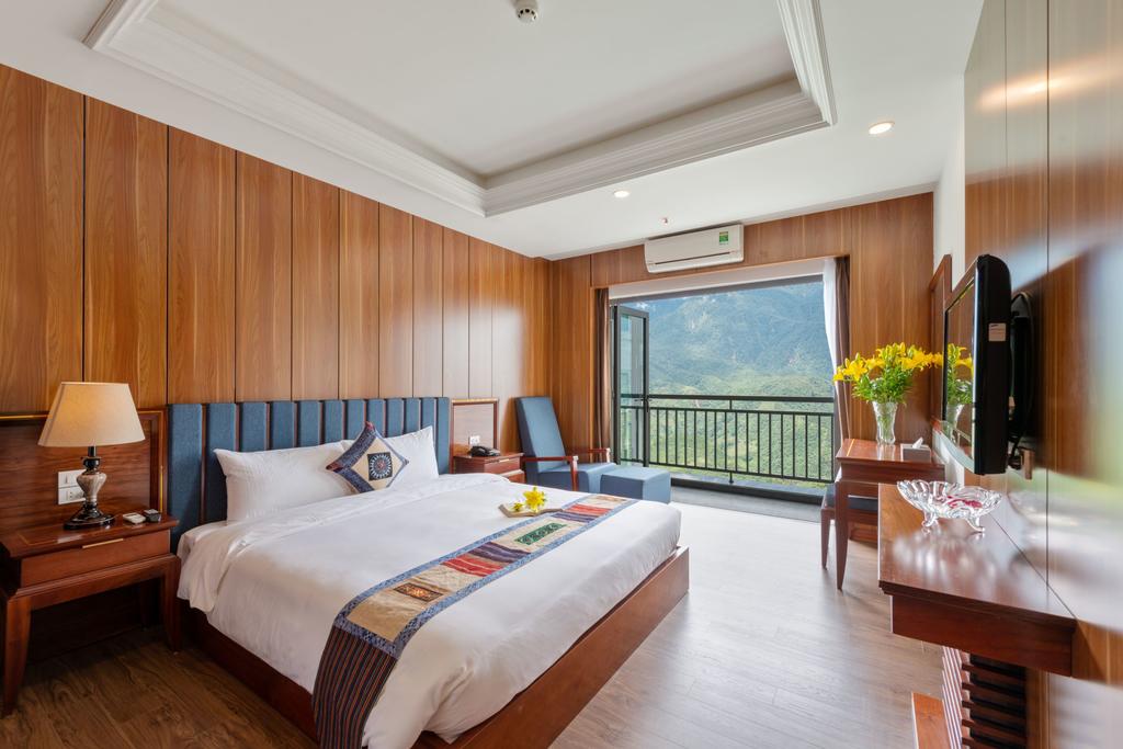 Phòng nghỉ tại Khách sạn Bamboo Sapa