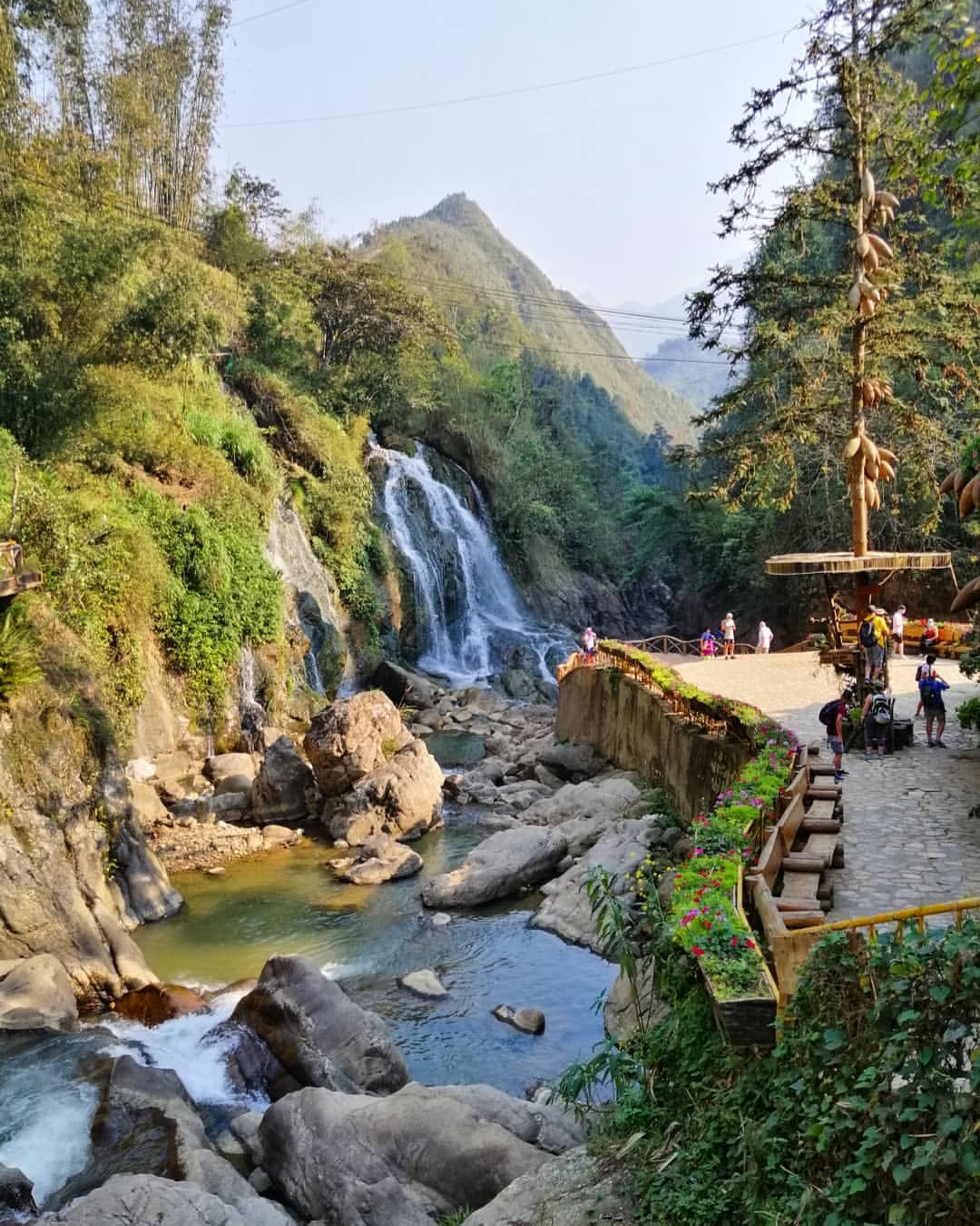 Khung cảnh hoang sơ tại bản Cát Cát