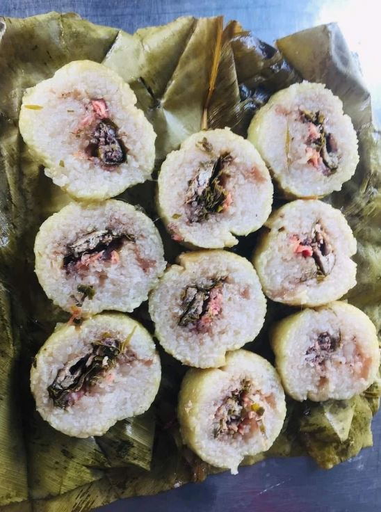 bánh chưng nhân cá chép