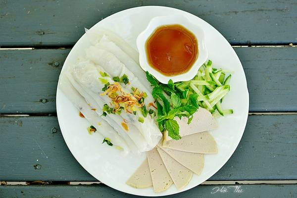 Bánh cuốn người Hoa.