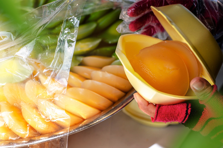 Bánh mần dè với nhiều màu sắc