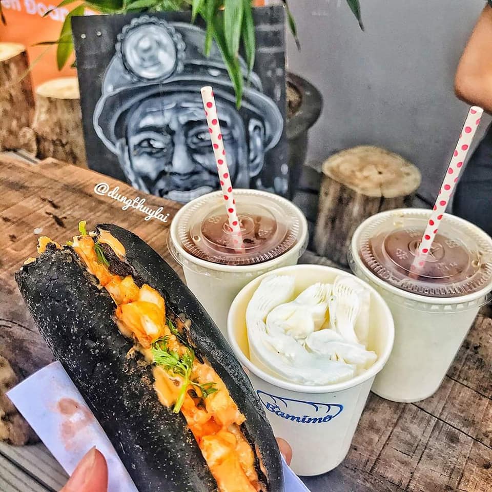 Bánh mì Bamimo Hạ Long thực tế