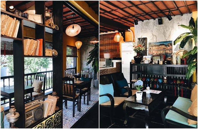 Không gian bên trong chi nhánh bánh mì Phượng Hàn Quốc gợi hoài niệm Hội An