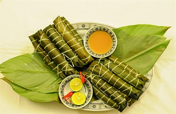 Bánh tẻ làng Chờ. Ảnh: Báo Văn hóa.