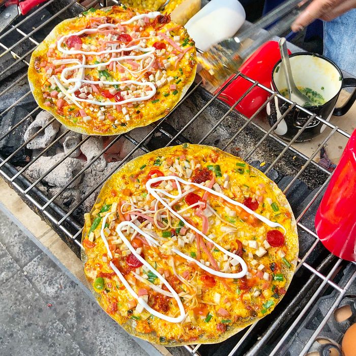 Bánh tráng nướng Đà Lạt thơm giòn