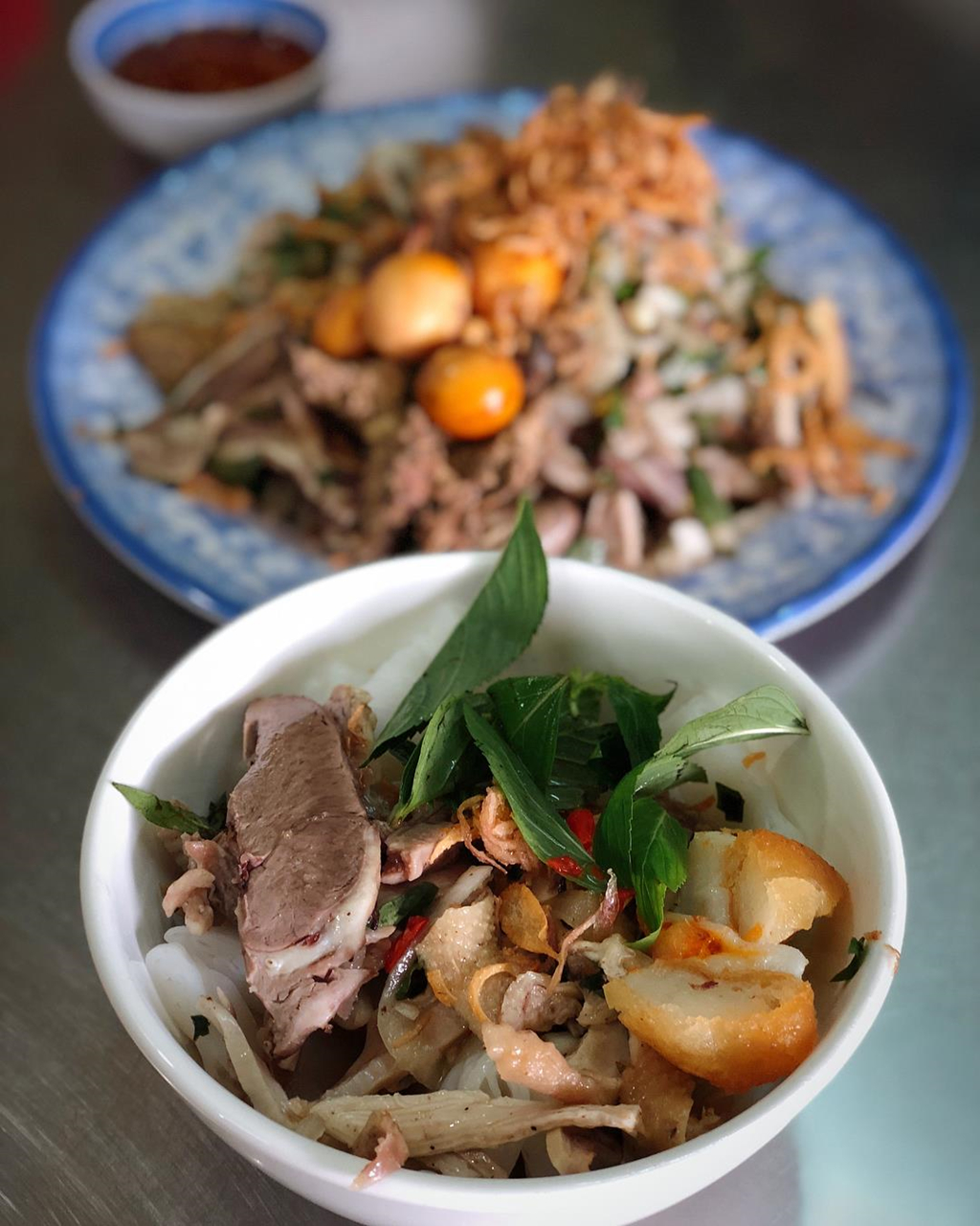 Bánh ướt lòng gà Đà Lạt tại Quán Trang