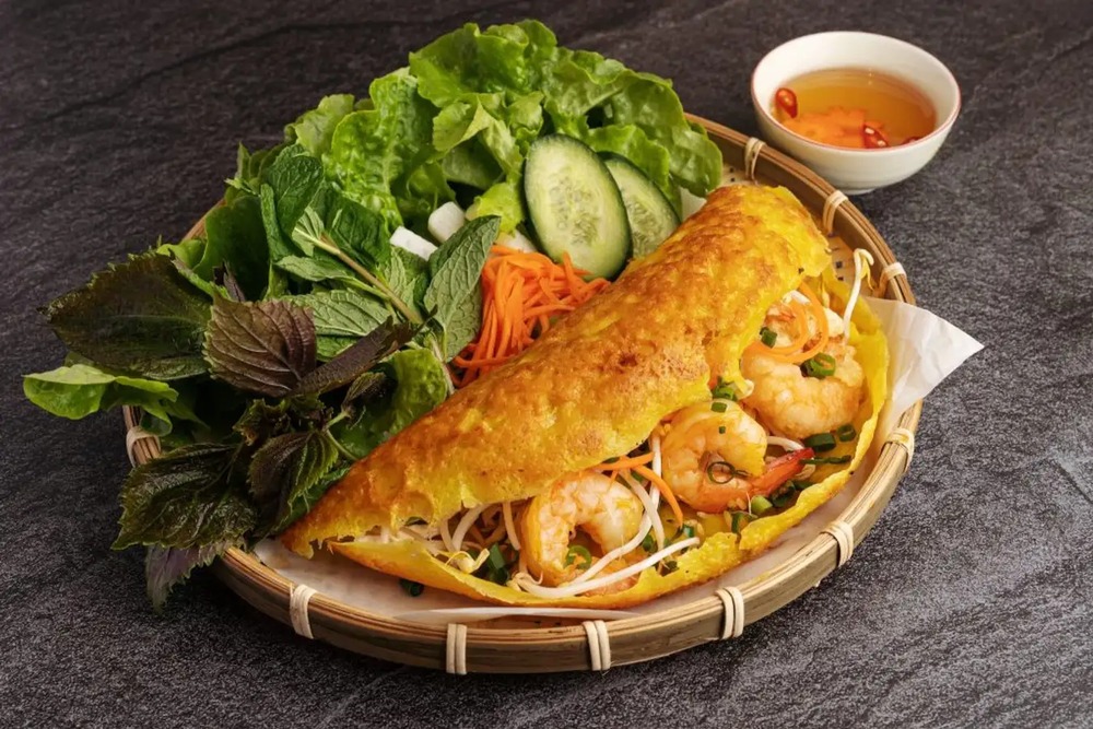 Bánh xèo món ăn miền Tây