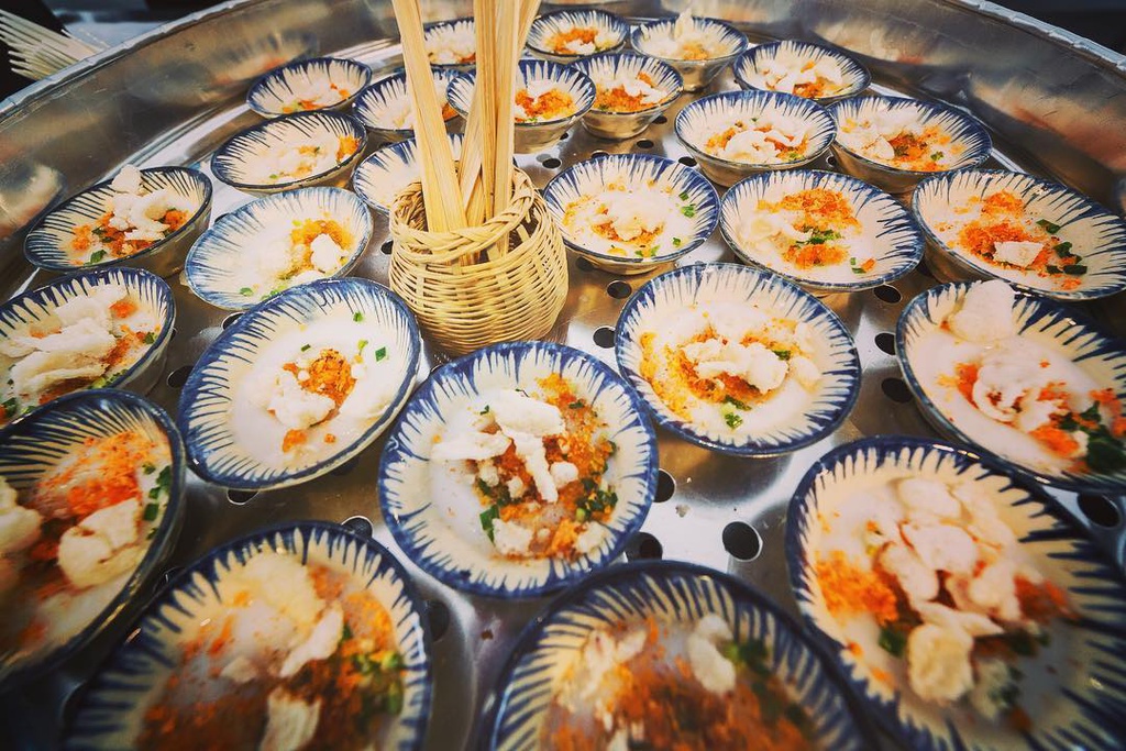 Bánh xèo tôm nhảy ngon ở Quy Nhơn