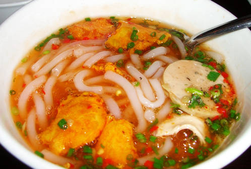 Bánh canh ghẹ lột Phú Quốc ngon nức tiếng