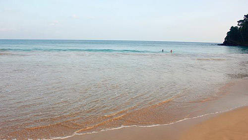 Bờ biển Talalla Sri Lanka - Cảnh hoàng hôn và ngư dân