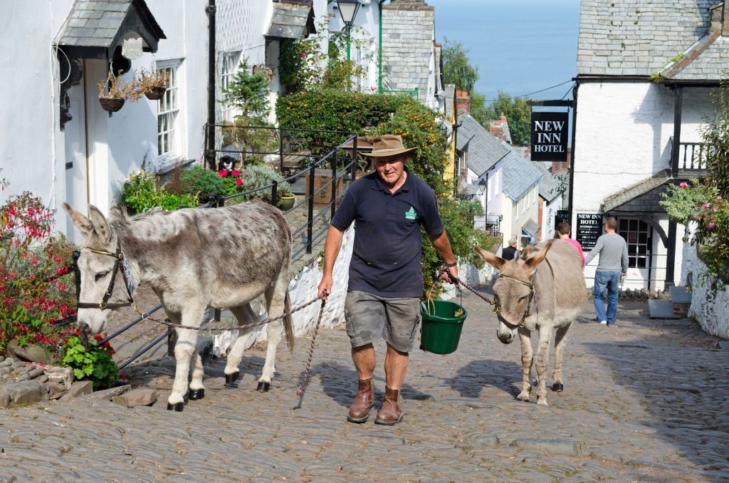 Làng Clovelly Anh quốc yên bình