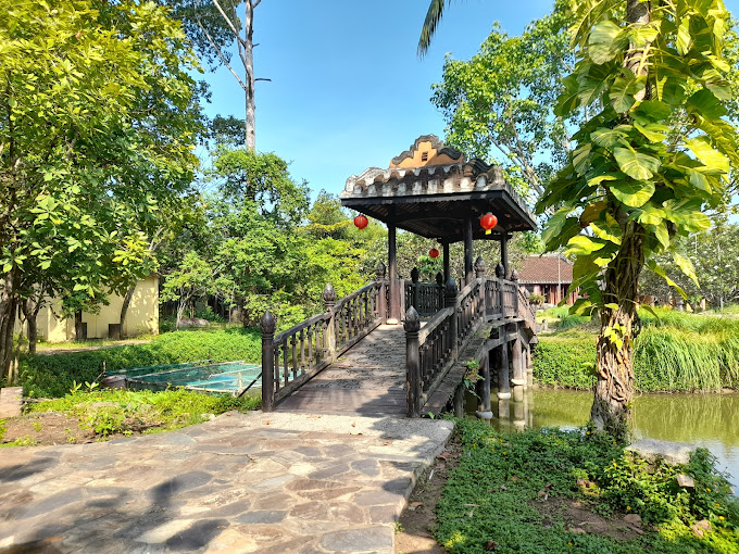 Không gian bảo tàng mang dấu ấn hồn quê thuở xưa. Ảnh: Tân Cường Nguyễn.