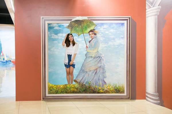 Các kiệt tác hội họa tại bảo tàng tranh 3D Artinus