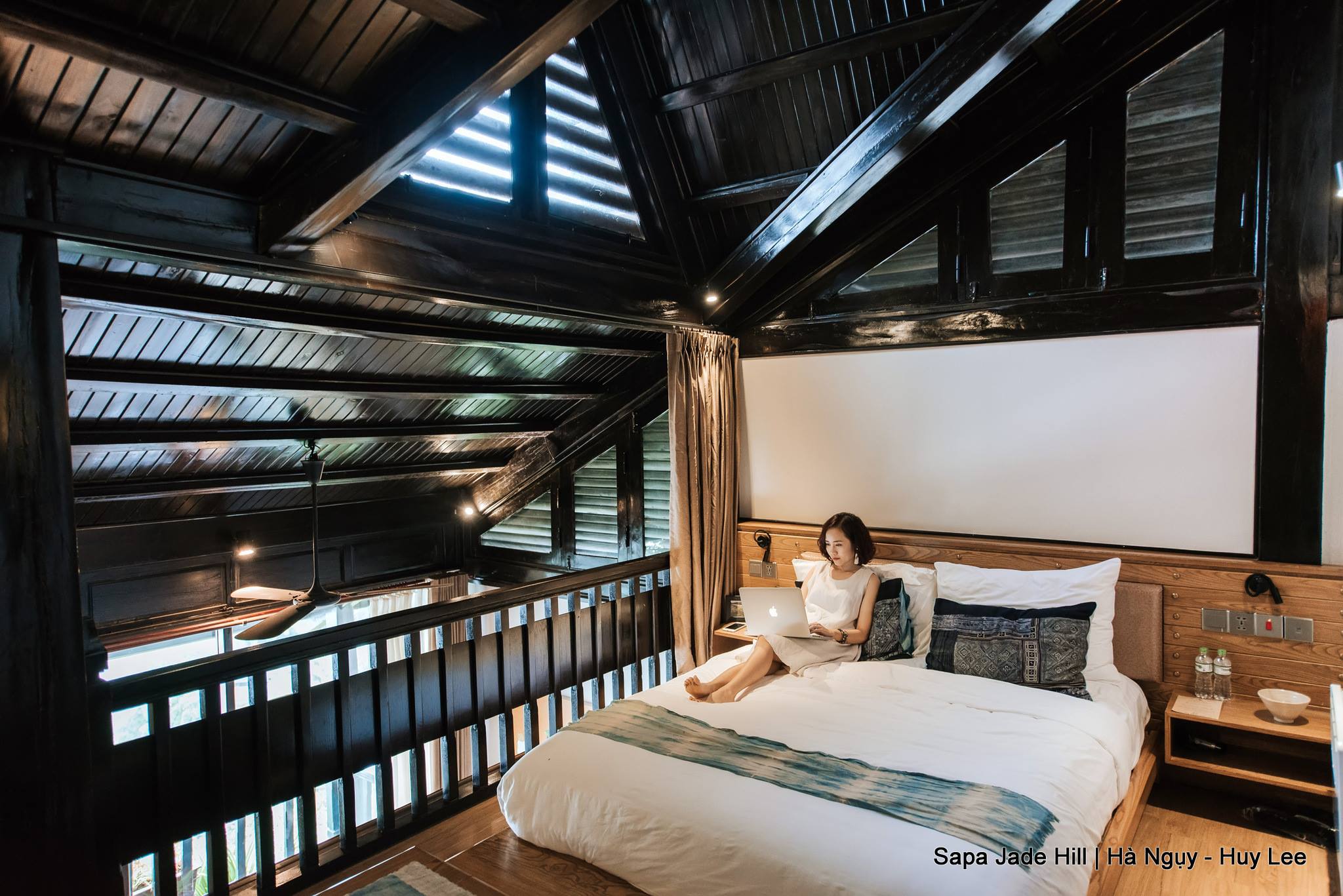 Phòng khách biệt thự tại Sapa Jade Hill Resort