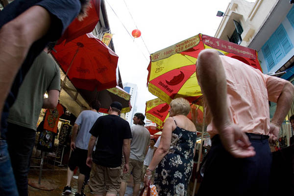 Khu ẩm thực Chinatown Singapore