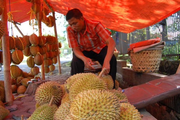 Sầu riêng - đặc sản ẩm thực Singapore