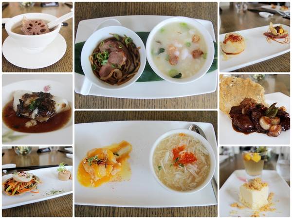 Một set menu đặc trưng của nhà hàng Forest