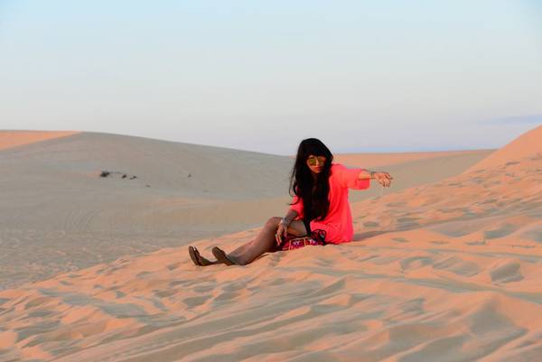 Bàu Trắng Phan Thiết là nơi lý tưởng để chụp ảnh