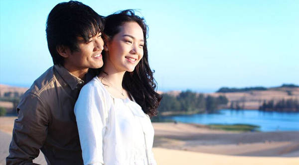 Cảnh quay Bàu Trắng Phan Thiết trong phim Bao giờ có yêu nhau Cảnh quay Bàu Trắng Phan Thiết trong phim Bao giờ có yêu nhau