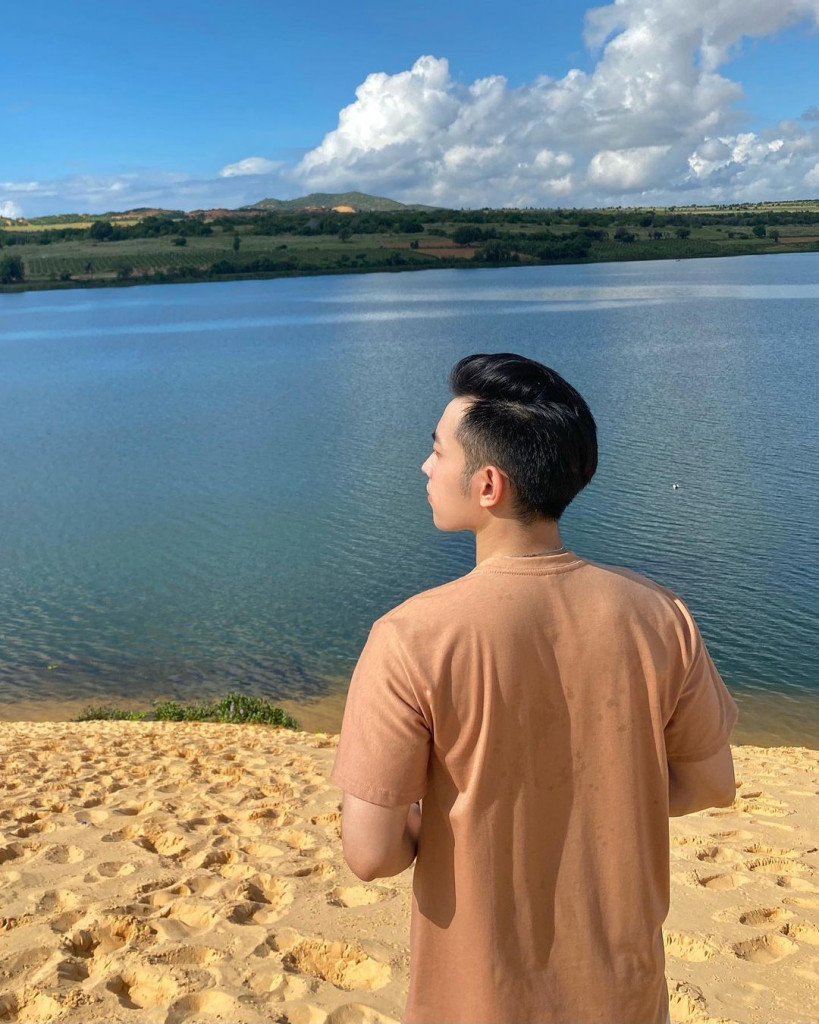 Toàn cảnh Bàu Trắng Phan Thiết