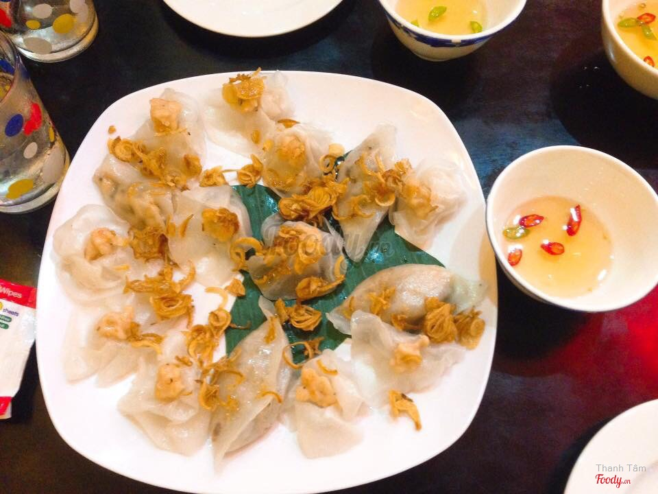 Bánh bông hồng trắng quán ăn ngon Hội An