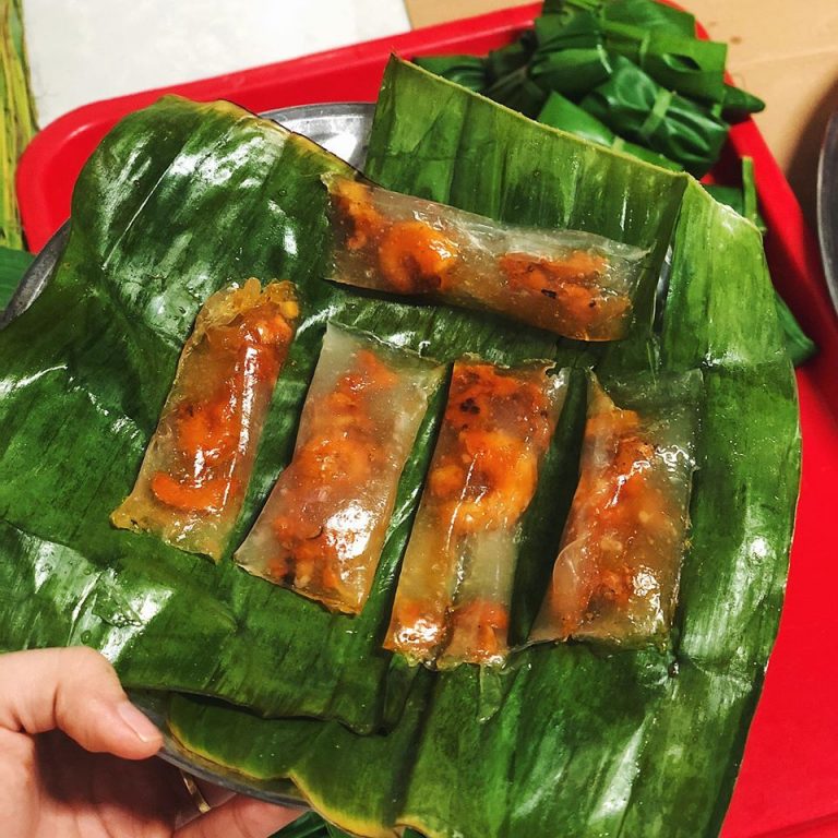 Bánh bột lọc Huế trong suốt