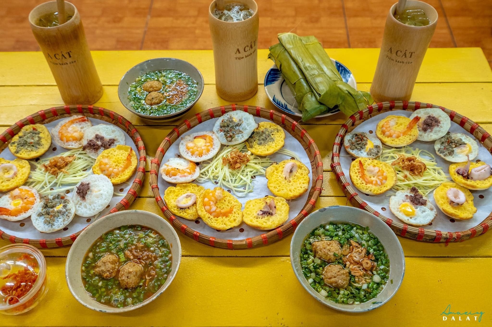 Bánh căn Đà Lạt món ngon nổi tiếng