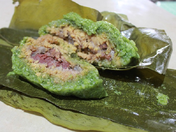 Bánh chưng gù xanh Hà Giang