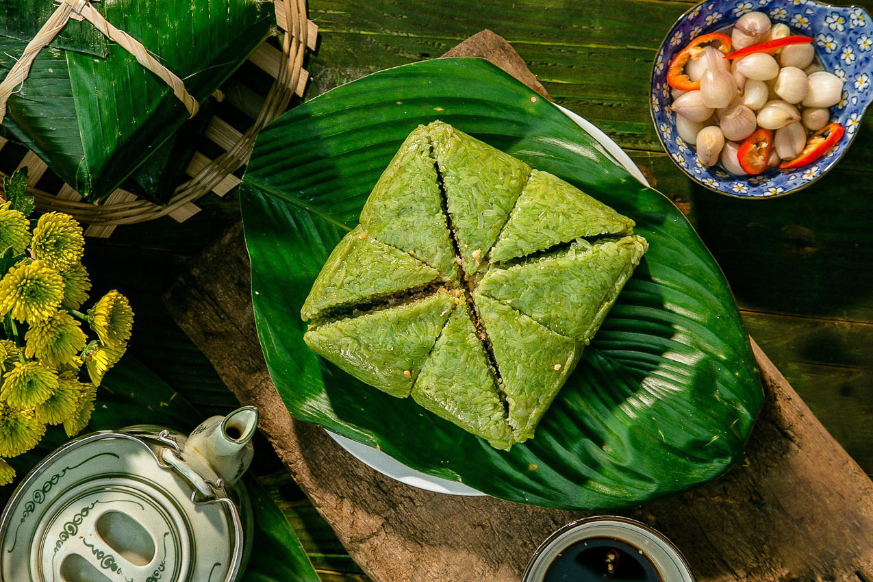 Bánh chưng làng Đầm đặc sản Hà Nam